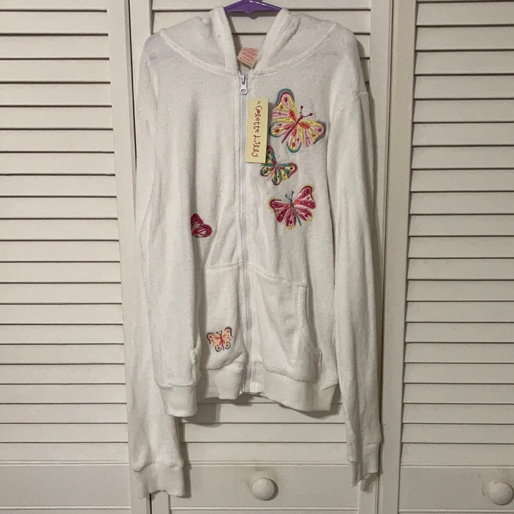 NWT white sweater
